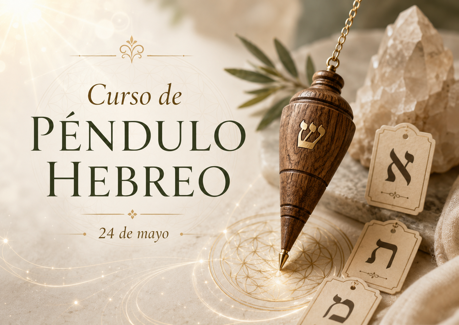 Curso de Péndulo Hebreo (Presencial) – 24 de mayo